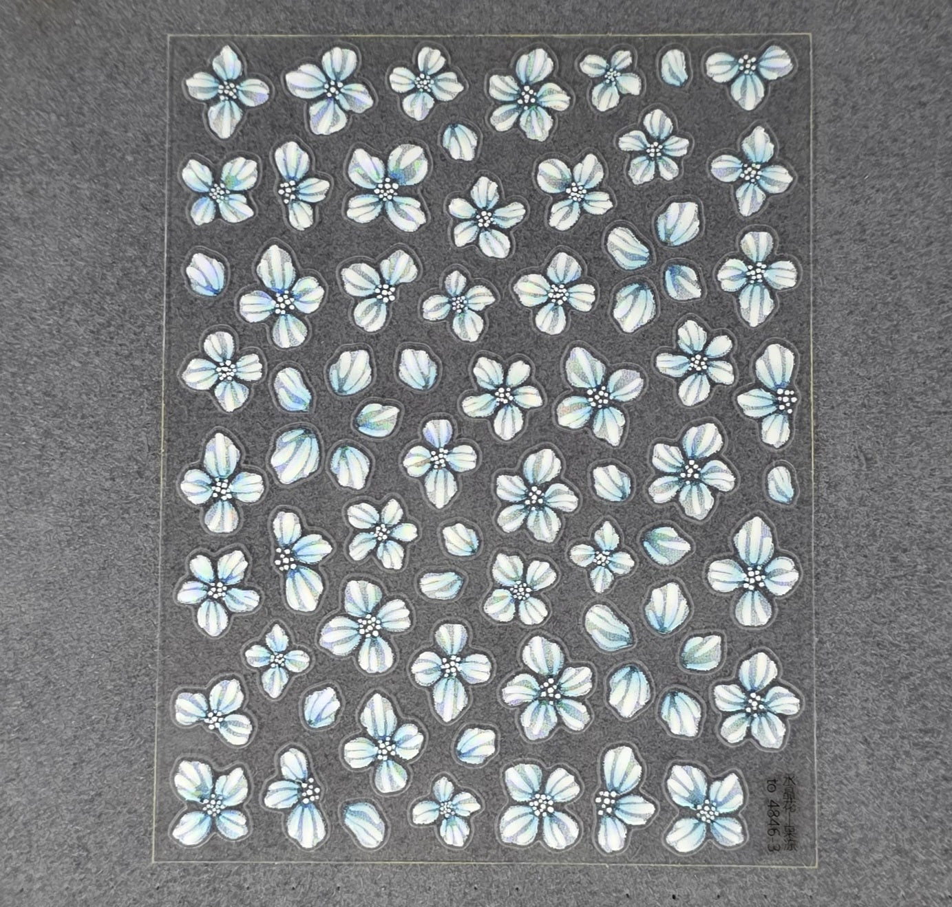 Pearl Bloom 3D Nail Sticker